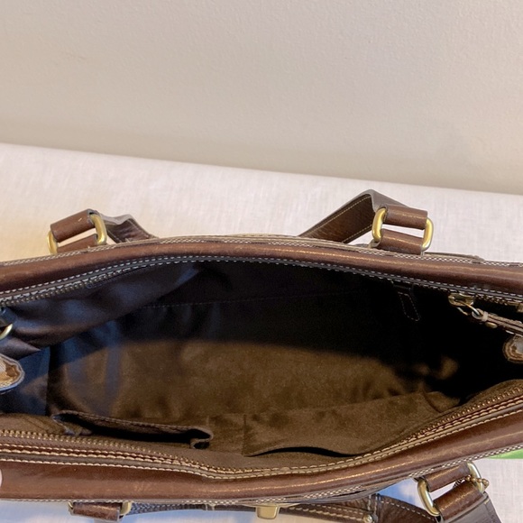 Coach Signature Striped Medium Carryall Handbag, Style #11620 - Picture 12 of 14